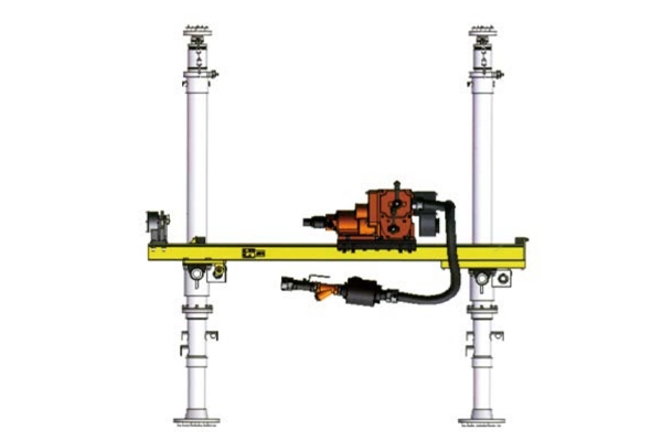 ZQJC-570/10.0 型氣動架柱式鉆機(jī)